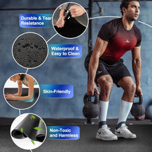 Load image into Gallery viewer, large exercise mat, 8&#39; x 6&#39;/8&#39; x 4&#39;/6&#39; x 4&#39; extra durable workout mats for home gym flooring
