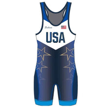 Load image into Gallery viewer, Men&#39;s Singlet Wrestling Suit Gym Training Wrestling Singlets Weightlifting
