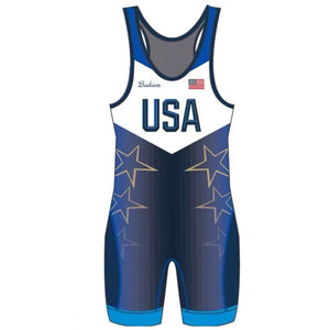 Men's Singlet Wrestling Suit Gym Training Wrestling Singlets Weightlifting