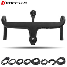 Load image into Gallery viewer, KOCEVLO X01 Road Bike Full Carbon Fiber Stem Integrated Bicycle Handlebar

