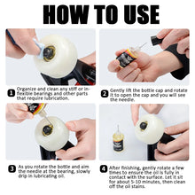 Load image into Gallery viewer, Skateboard Wheel Lube Kit, Bearing Oil + Additive Fluid
