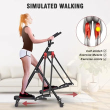 Load image into Gallery viewer, Air Walk Elliptical Glider Machine Foldable Cardio Trainer
