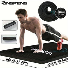 Load image into Gallery viewer, 15/20mm Thick NBR Yoga Mat Moisture proof
