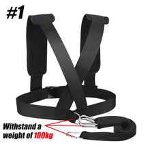 Load image into Gallery viewer, Resistance Bands Fitness Sled Harness Vest with Pad
