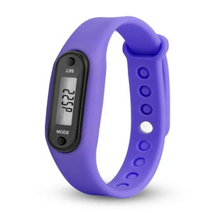 1/2PCS Sport Smart Wrist Watch Bracelet LCD Display Fitness Gauge Step Tracker