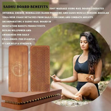 Load image into Gallery viewer, 2x Sadhu Board Easy to Use Premium Beginners for Adults for Acupressure and Meditation

