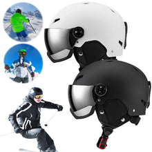 Load image into Gallery viewer, Snowboard Helmet with Goggles Skiing Helmet
