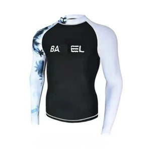 Diving Suit for Men Swimsuit Long Sleeved Sunscreen Quick Drying Rash Guard Surfing Suit