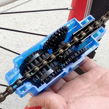 Load image into Gallery viewer, Portable Bicycle Chain Cleaner Bike Brushes

