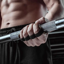 Load image into Gallery viewer, Leather Weight Lifting Training Gloves Palm Protection
