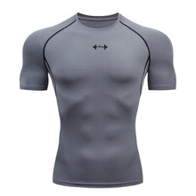 Load image into Gallery viewer, Mens Running Compression T-shirt Short Sleeve Sport Tees
