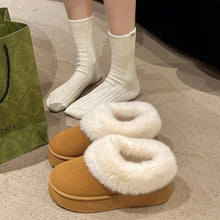 Load image into Gallery viewer, 2024 New Warm Boots Women Winter Flats Shoes Short Plush Fur Ankle Snow Boots
