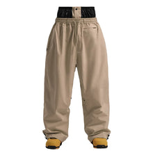 Load image into Gallery viewer, Gsou Snow 2025 Unisex Loose Fit Cargo Ski Pants - Waterproof Windproof Snowboard Trousers

