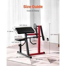 Load image into Gallery viewer, 2 in 1 Bicep Curl and Tricep Extension Machine
