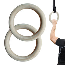 Load image into Gallery viewer, Gymnastic Rings 2pcs/set Adjustable Suspension Straps For Strength Training, Home Gym,  Calisthenics Workout
