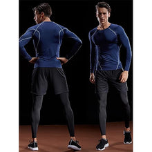 Load image into Gallery viewer, Compression Long Sleeve T Shirt Men Elastic Training T-shirt
