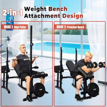 Load image into Gallery viewer, Adjustable Weight Bench Press Set
