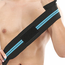 Load image into Gallery viewer, 2pcs Wrist Brace Strap Weight Lifting Deadlift Wrist Protector
