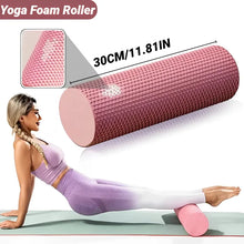 Load image into Gallery viewer, Hexagonal Yoga Roller: EVA Foam Cylinder
