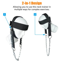 Load image into Gallery viewer, Head Harness Sports Neck Training Exerciser
