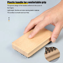 Load image into Gallery viewer, NEW 1PC Wooden Handle Brass/ Nylon/ Horsehair Ski Waxing Brush
