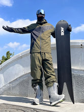Load image into Gallery viewer, Ski Suit Military Green Men&#39;s and Women&#39;s Ski Suit Set Snow Clothes
