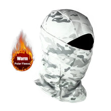 Load image into Gallery viewer, Winter Fleece Warm Camouflage Balaclava Outdoor Cold-proof Ski Cycling Full Face Mask
