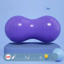 Load image into Gallery viewer, 1 Piece Thickened PVC Capsule Yoga Ball Explosion-Proof Peanut Yoga Ball
