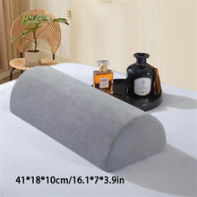 Load image into Gallery viewer, Half Moon Bolster Semi-Roll Knee Pillow Ankle &amp; Knee Support

