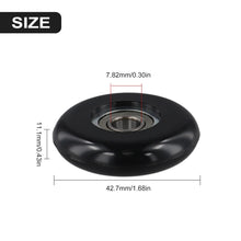 Load image into Gallery viewer, 1/4 Pcs Rowing Machine Rollers 8x40x10mm Rower Wheel Nylon+steel
