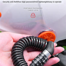 Load image into Gallery viewer, Bicycle Lock Steel Wire Chain Lock
