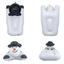 Load image into Gallery viewer, Winter Snow Tube Inflatable Snow Tube Winter Snowman Snow Tube Inflatable Snow Sled

