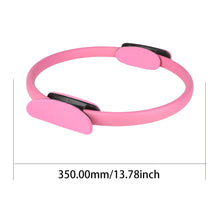 Load image into Gallery viewer, Pilates Ring Yoga Rings with Non Slip Handles
