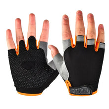 Load image into Gallery viewer, Half Finger Outdoor Cycling Anti Slip Anti Sweat Men Women Half Finger Gloves
