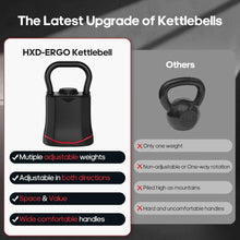 Load image into Gallery viewer, Adjustable Kettlebell Weight Set
