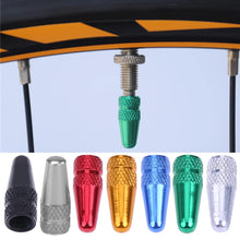 Load image into Gallery viewer, 5/10PCS Bicycle Tire Valve Cap Aluminum High Pressure Caps
