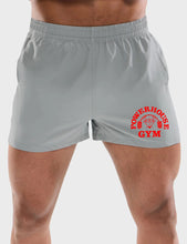 Load image into Gallery viewer, Elegant men&#39;s shorts with weightlifting font print
