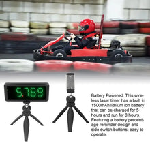 Load image into Gallery viewer, Wireless Sprint Timer Battery Powered Laser Stopwatch Timing Clock

