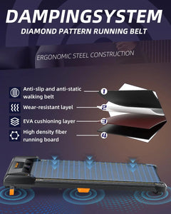 Under Desk Treadmill, Incline Walking Pad