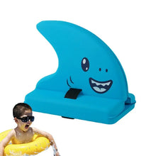 Load image into Gallery viewer, Shark Fin Swimming Float Kid&#39;s Back Float Board
