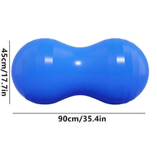 Load image into Gallery viewer, 1 Piece Thickened PVC Capsule Yoga Ball Explosion-Proof Peanut Yoga Ball

