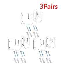 Load image into Gallery viewer, 2-3Pairs Skateboard Display Rack Acrylic Skateboard Storage Bracket
