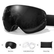 Load image into Gallery viewer, Men Women Outdoor Sports Ski goggles Anti-fog Snowboarding Snowmobile Glasses
