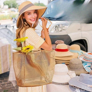 Women Swimming Beach Mesh Bag