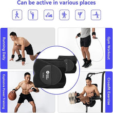 Load image into Gallery viewer, 1Pair Adjustable Ankle Weights for Women Men | 1kg 2kg 3kg 4kg Leg Wrist Ankle Weight Straps for Yoga, Walking
