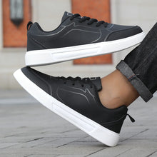 Load image into Gallery viewer, Men Shoes Skateboarding PU Leather Casual Shoes
