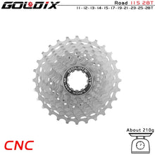Load image into Gallery viewer, GOLDIX Ultralight CNC Road Bike Cassette 11/12 Speed
