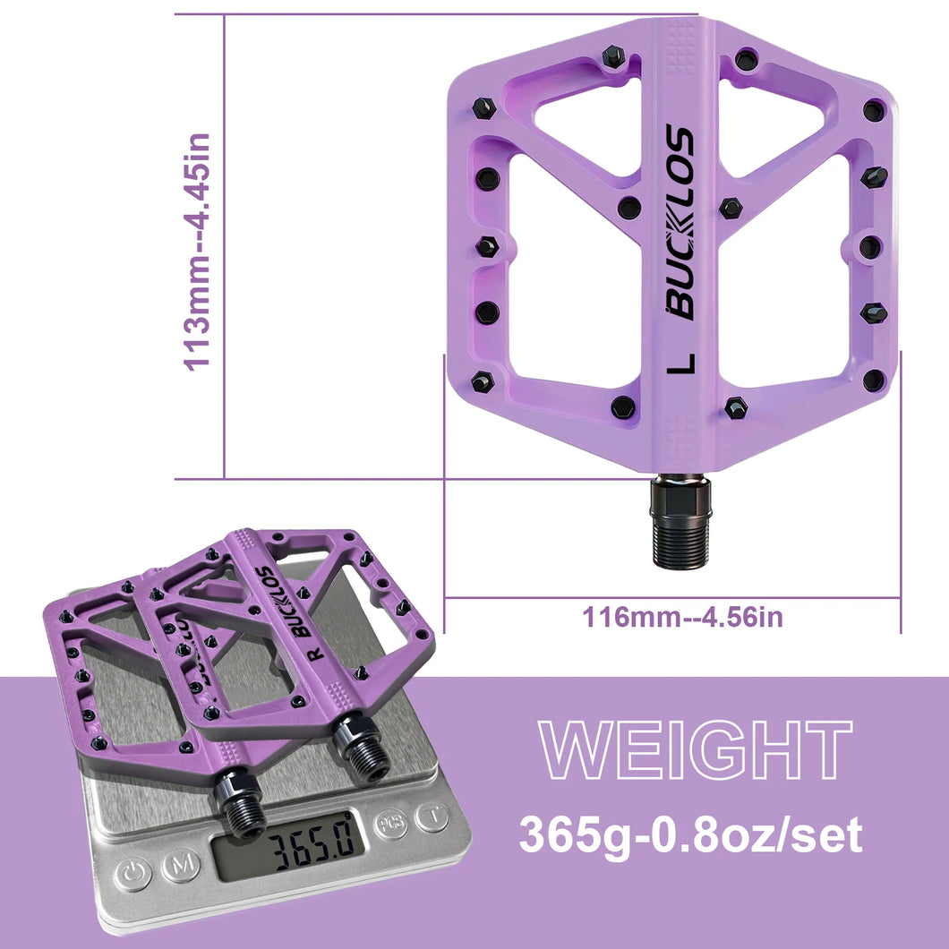 BUCKLOS Pedals DU Bearing Bicycle Pedal Platform