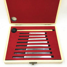 Load image into Gallery viewer, 8pcs Tuning Forks Set Healing Chakra Steel Aluminum Tuning Fork
