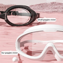 Load image into Gallery viewer, Outdoor Swimming Goggles Anti-Fog Wide View Scuba Diving Swimming Glasses with Earplugs
